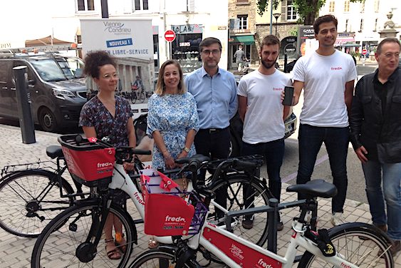 Le Velov&rsquo; viennois s&rsquo;appelle Fredo : mise en place d&rsquo;un système d&rsquo;autopartage pour les vélos dans l&rsquo;Agglo