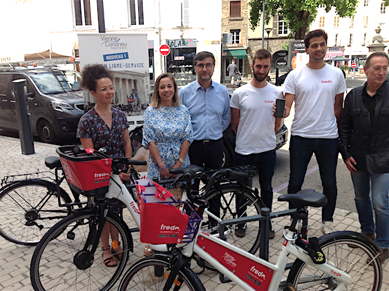 Le Velov’ viennois s’appelle Fredo : mise en place d’un système d’autopartage pour les vélos dans l’Agglo