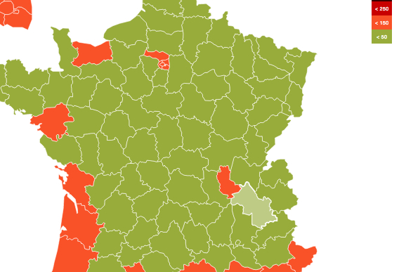 Variant Delta du Covid-19-Le Rhône a dépassé le seuil d’alerte, l’Isère, désormais très proche