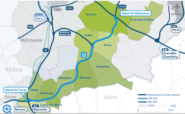 Passage à 2X3 voies de l’A 46 Sud : réunion publique… en ligne ce soir à 19 heures