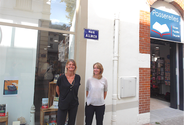 Un nouvel élan pour la librairie Passerelles qui vient de déménager pour s’installer dans le centre de Vienne