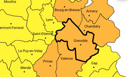 L’Isère placé par Météo France en vigilance orange aux orages et aux inondations