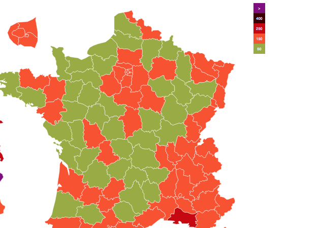 Covid-19 : le taux d’incidence se rapproche des 50, vers un allégement en Isère ?