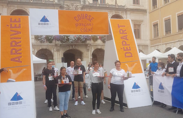 Succès populaire à Vienne, pour le retour de la Course des garçons de café