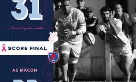 Rugby : la belle remontada des joueurs du CS Vienne à Jean Etcheberry