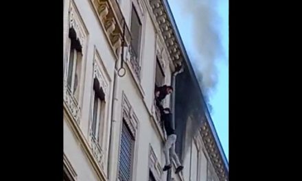Incendie à la Part-Dieu, à Lyon : suspendu dans le vide, il est sauvé par un voisin !