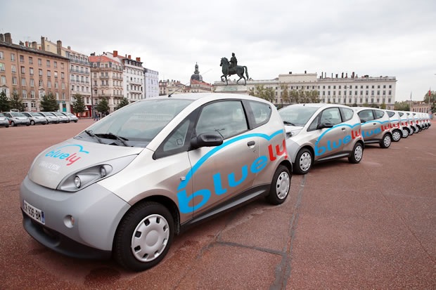 Une société lyonnaise propose des véhicules électriques “Bluely” , à partir de…1 euro !