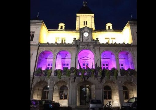 Dépistage du cancer du sein : à partir de ce soir, pour un mois, l&rsquo;hôtel-de-ville de Vienne illuminé en rose