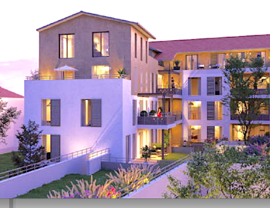 Le neuf à la hausse : un nouvel ensemble d’habitations sort de terre rue Vimaine à Vienne, “Jardin Secret”