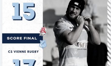 Rugby : battant Rumilly lors d’un match particulièrement serré, les Viennois sur le podium