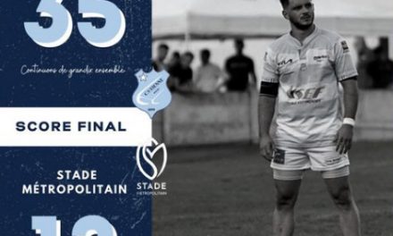 Rugby-Impériaux à domicile face au Stade métropolitain, les Viennois se hissent à la 2ème place