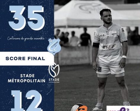 Rugby-Impériaux à domicile face au Stade métropolitain, les Viennois se hissent à la 2ème place