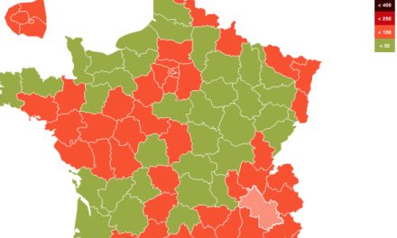Covid-19- Avec un taux d’incidence dépassant le seuil d’alerte, l’Isère repasse dans le rouge