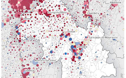 Chiffres de la population du département : c’est le Nord-Isère qui connaît la plus forte croissance