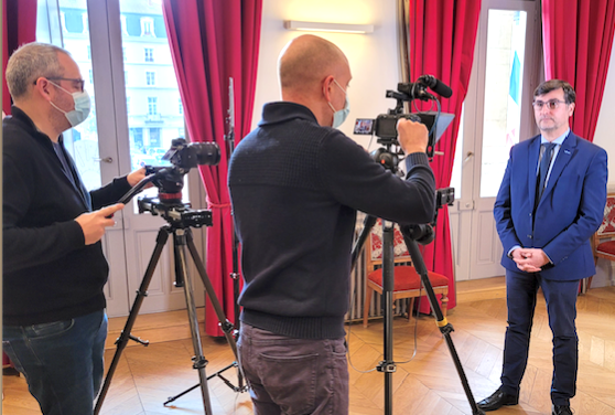 Cette année encore les vœux de Thierry Kovacs aux Viennois en vidéo : « oui, désormais notre ville attire »