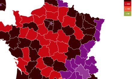 Covid-19 : L’Isère dépasse les 400 de taux d’incidence et passe au mauve
