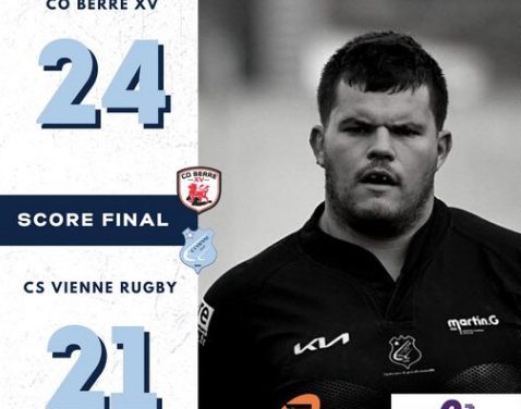 Rugby : les Viennois défaits à l&rsquo;extérieur face à des joueurs de Berre coriaces