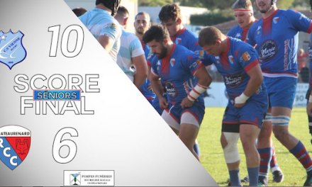 Rugby : sur son terrain, Vienne l’emporte de peu, face à Chateaurenard, la lanterne rouge de la poule