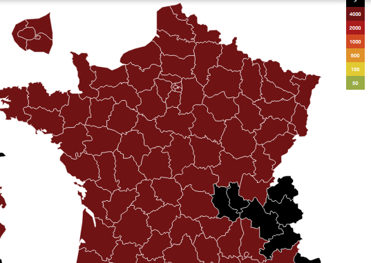 Pendant que des allégements sanitaires sont lancés… le taux d’incidence remonte au-delà des 4 000 en Isère