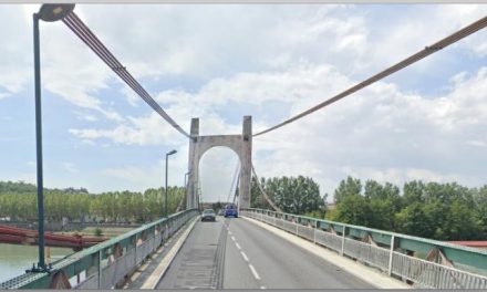 La limitation de tonnage pour passer sur le pont de Condrieu passe de 19… à 3,5 tonnes…