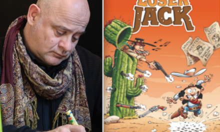 Le dessinateur de BD viennois, Rodrigue vient de sortir le tome 2 de son album à succès, Loser Jack..