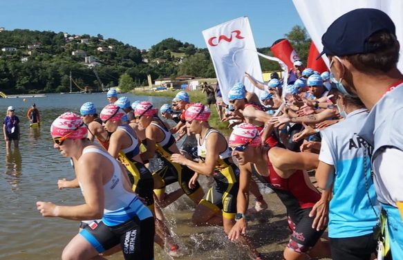 Mach 3 décroche le championnat de France de cross triathlon : en juin sur la base nautique  de Condrieu