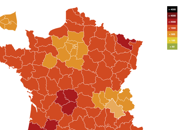 Covid-19-La 5ème vague sur sa fin ? Le taux d’incidence divisé par près de 10 en Isère en un mois