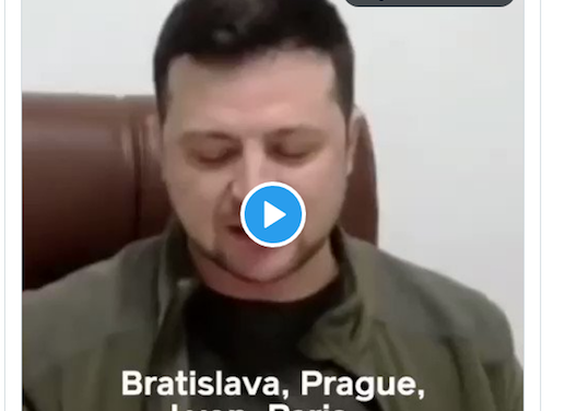 Guerre de la Russie à l&rsquo;Ukraine : pourquoi le président ukrainien Zelensky a cité Lyon dans une vidéo