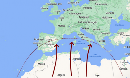 A Lyon et dans le Nord-Isère, le ciel a pris une teinte sableuse…