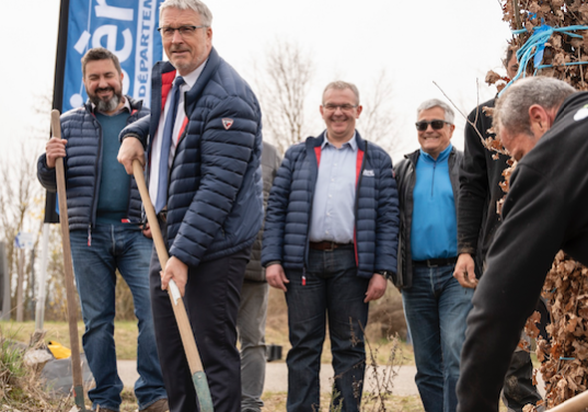 Le président du Département veut planter plus d&rsquo;un million d&rsquo;arbres en Isère d&rsquo;ici 2028