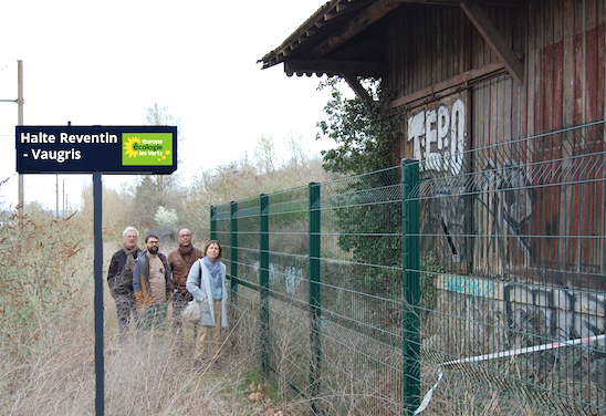 1/2 échangeur de Reventin-Vaugris : pour Europe Ecologie Les Verts, l’alternative existe : la gare..!
