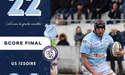 Rugby-Objectif atteint, les Viennois battus  à domicile se hissent malgré tout en Nationale 2