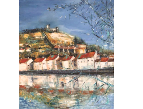 L&rsquo;hôtel de la Poste à Vienne transformé en salon : le Lions Club renoue avec son grand prix de peinture