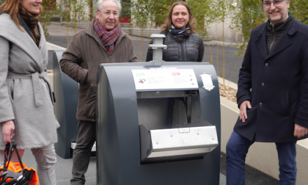 Deux nouveaux conteneurs enterrés inaugurés à Vienne, rue Pipet et place Pichat :  plus que 5 à créer…