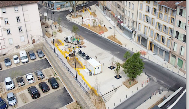 Destinée à être le cœur du quartier de Gère : inauguration de la place de la Fûterie profondément reconfigurée