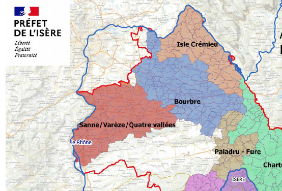 Vigilance sécheresse de niveau 1 décrétée dans le Nord-Isère et niveau 2 sur plusieurs bassins versants du département