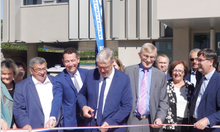 Inauguration du nouvel immeuble accueillant à Vienne la “Maison du Département” rassemblant désormais tous les services