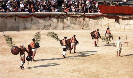 Les Journées Gallo-Romaines vont franchir le Rhône ce week-end pour s’installer aussi au théâtre antique et devant le Temple de Vienne