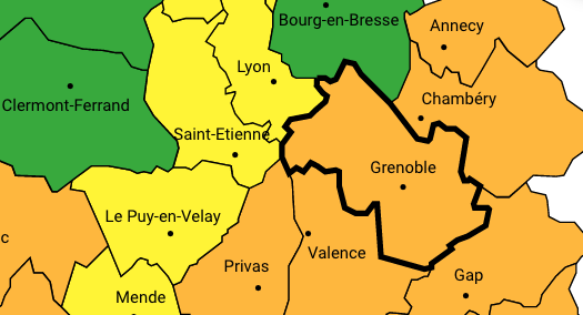 L’Isère en alerte orange canicule