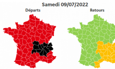 Départs en vacances : la Vallée du Rhône en noir samedi, mais circulation difficile dès aujourd’hui