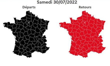 Trafic record attendu avec le chassé-croisé en Auvergne-Rhône-Alpes et en Vallée du Rhône :  samedi noir et vendredi rouge