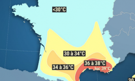 Canicule : le Rhône retrouve le vert, l’Isère passe de l’orange au jaune…