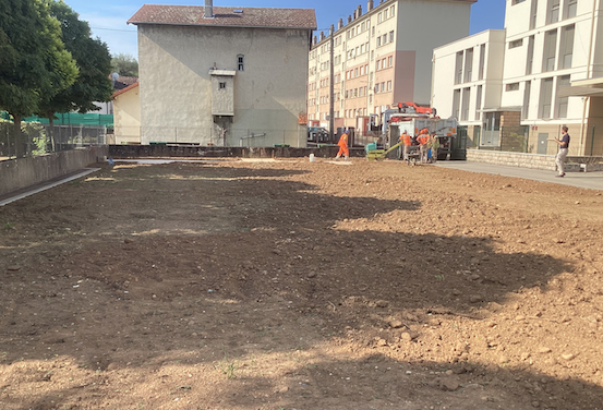 Toutes les écoles de Vienne commencent à voir leurs cours engazonnées et dotées d&rsquo;arbres fruitiers ou non…