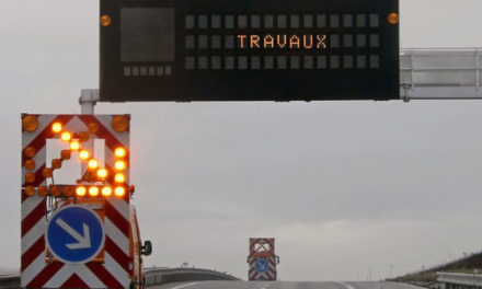 A cause des travaux ? Nouvel accident cet après-midi sur l’A7 après la barrière de péage de Reventin-Vaugris