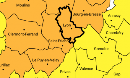 Orages parfois “violents” annoncés aujourd’hui mardi : vigilance orange dans le Rhône, jaune dans l’Isère