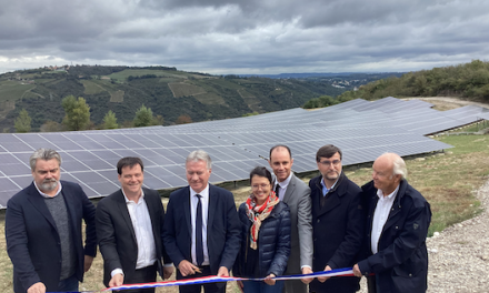 Inauguration à St-Romain-en-Gal du 1er parc photovoltaïque de Vienne Condrieu Agglomération : 2 ou 3 autres vont suivre…