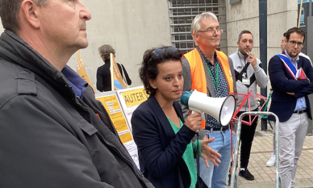 Usagers, élus et syndicalistes expriment leur ras-le-bol face à la dégradation de la ligne TER Valence/Vienne/Lyon