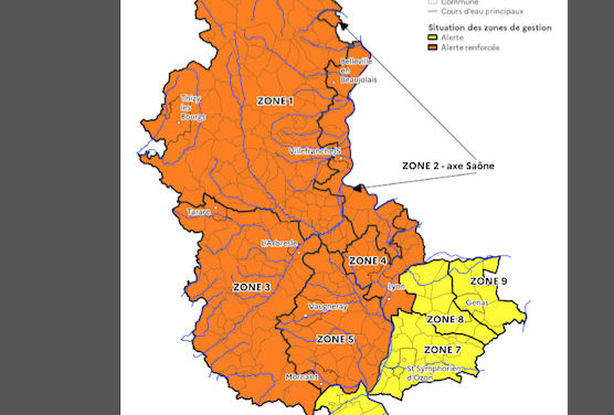 Ce n’est pas encore la fin, mais les mesures sécheresse dans le Rhône sont désormais allégées