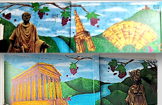 Street art à Vienne : deux fresques inaugurées pour égayer le “triste” tunnel situé près de la CCI