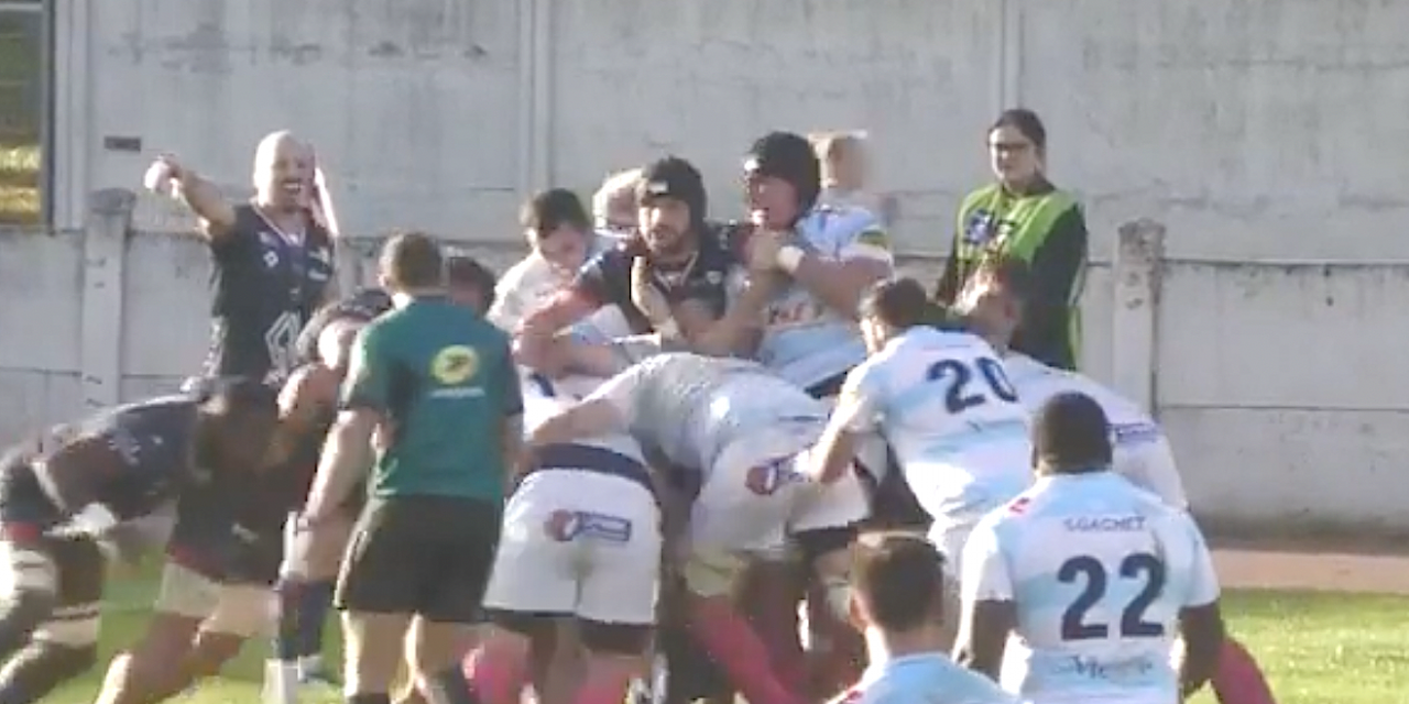 Rugby : Vienne lourdement défait à domicile face à Dijon  l’un des gros gabarits de la poule